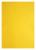 Обложки для переплета картонные, текстура кожа, 230г/м2, А4, желтый
